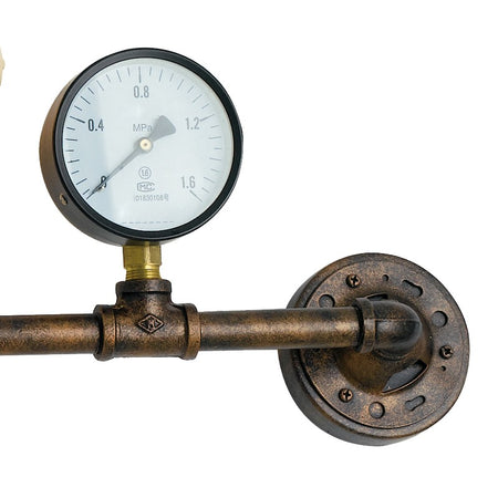 Plafoniera Metallo Invecchiao Rustica Soffito Parete E27