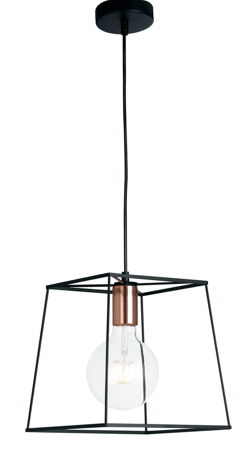 Sospesione paralume Minimal Metallo Lampadario Rustico Vintage E27