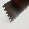 Australian 28x12cm dente 10x10mm destro frattone frattazzo dentato in ferro per colla