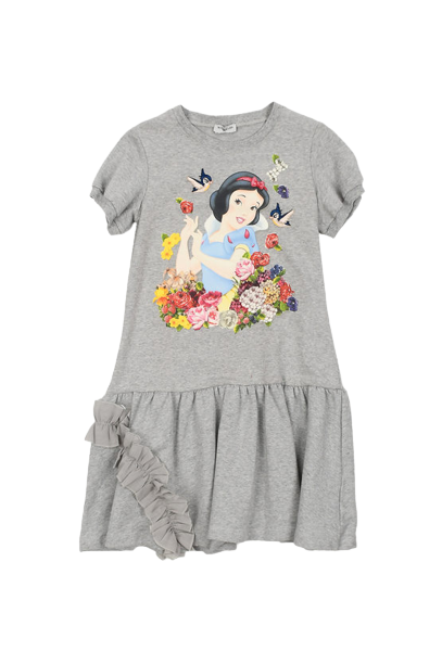 Monnalisa Abito Bambina con stampa biancaneve 190923RC