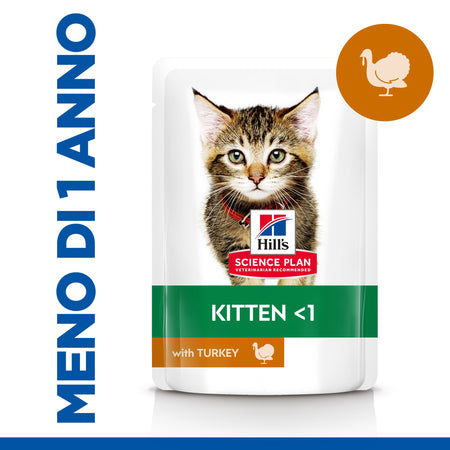 Hill's Mantenimento umido Gatti Kitten tacchino 85 gr