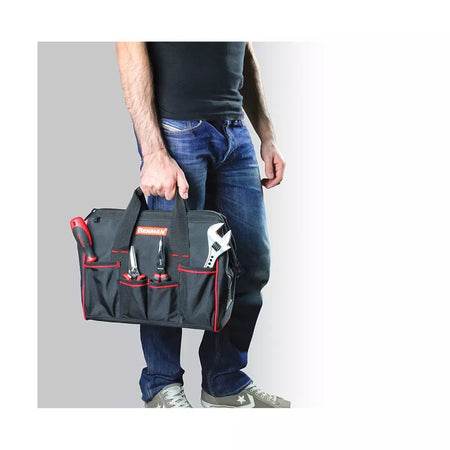 Benman 36x17x30cm borsa professionale porta attrezzi utensili a mano