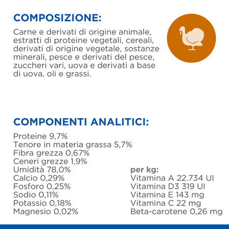 Hill's Mantenimento umido Gatti Kitten tacchino 85 gr