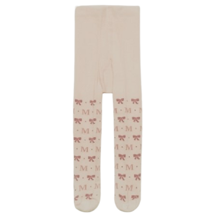 Collant con Logo Caldo Cotone Monnalisa Bebè