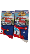 Super Wings Calzini Bambino Blu/Rosso