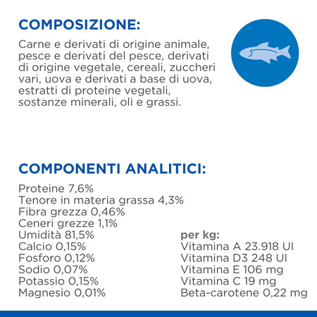 Hill's Mantenimento umido Gatti Adulti pesce oceanico 85 gr