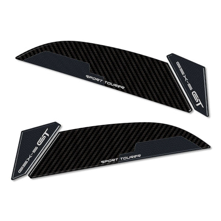 Adesivi 3D Protezioni Laterali serbatoio compatibili con Suzuki GSX-S 1000 GT