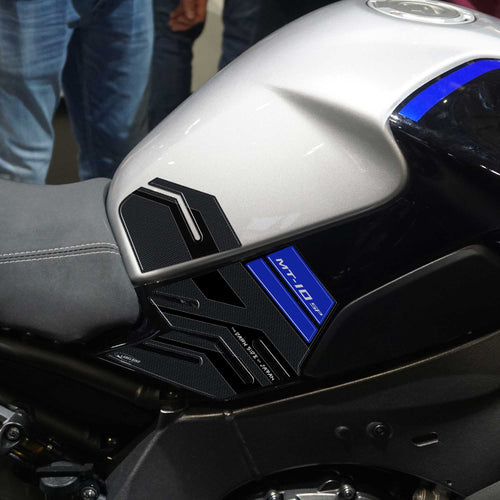 Adesivi 3D protezioni laterali serbatoio compatibili con Yamaha MT-10 SP 2022-23