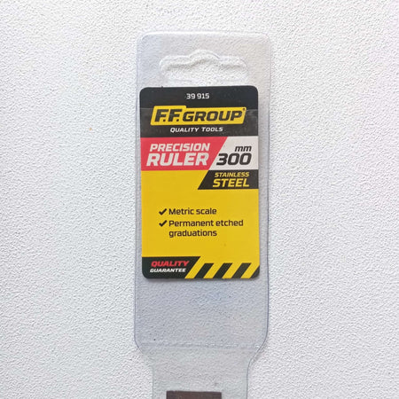 FF Group 30cm righello flessibile in acciaio inox misurazione metrica con tabella di conversione