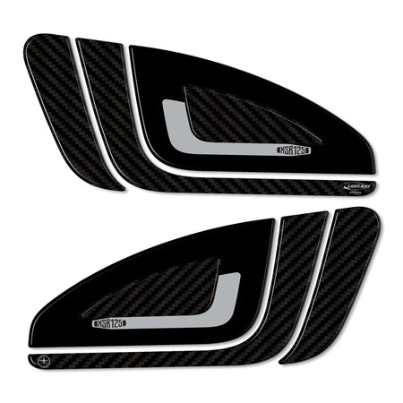 Adesivi 3D Protezioni Laterali serbatoio compatibili con Yamaha XSR125 2021-22