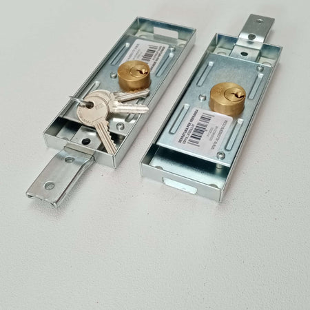 Facchinetti coppia di serrature laterali destra e sinistra con chiavi uguali