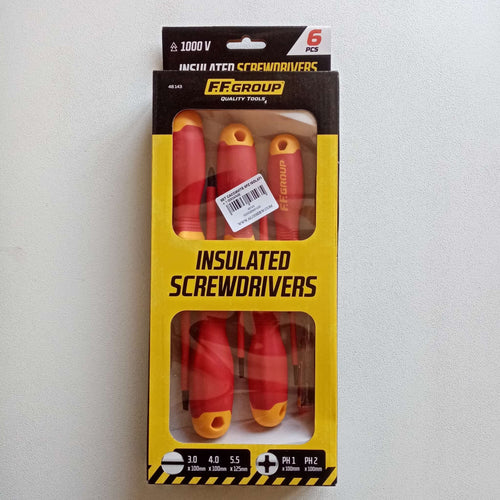 FF Group cacciavite isolato 1000V set da 6pz croce e taglio