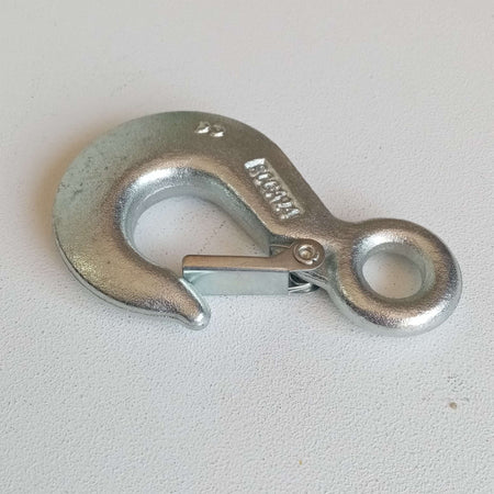 Gancio fisso portata 500kg per sollevamento in acciaio al carbonio zincato