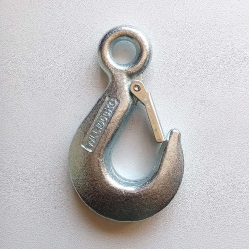 Gancio fisso portata 1000kg per sollevamento in acciaio al carbonio zincato