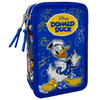 ASTUCCIO 3 ZIP SCUOLA DIS. 3D PAPERINO DONALD DISNEY MULTISCOMPARTO COLORI GIOTTO