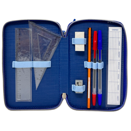 ASTUCCIO 3 ZIP SCUOLA DIS. 3D PAPERINO DONALD DISNEY MULTISCOMPARTO COLORI GIOTTO