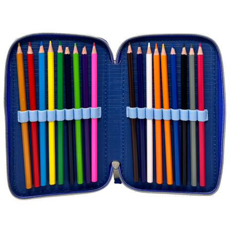ASTUCCIO 3 ZIP SCUOLA DIS. 3D PAPERINO DONALD DISNEY MULTISCOMPARTO COLORI GIOTTO