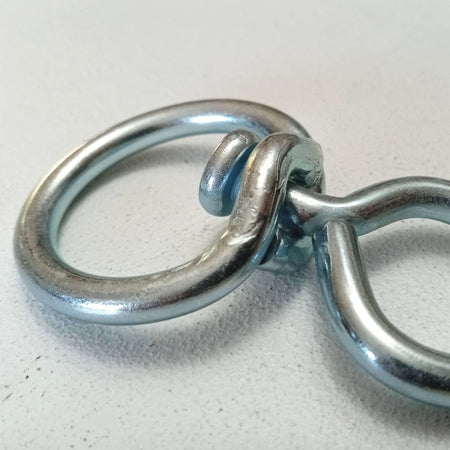 Givolare girello 5mm tipo abruzzo a due anelli