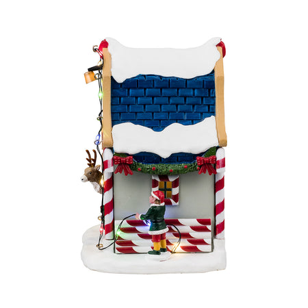 Edificio per villaggio di Natale "La tana di Blitzen" in Resina