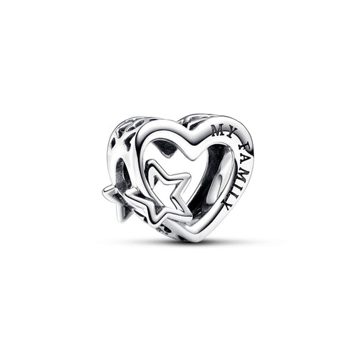 Pandora - Charm Openwork Cuore con Stella