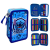 ASTUCCIO 3 ZIP SCUOLA DIS. STITCH 3D MULTISCOMPARTO COLORI GIOTTO