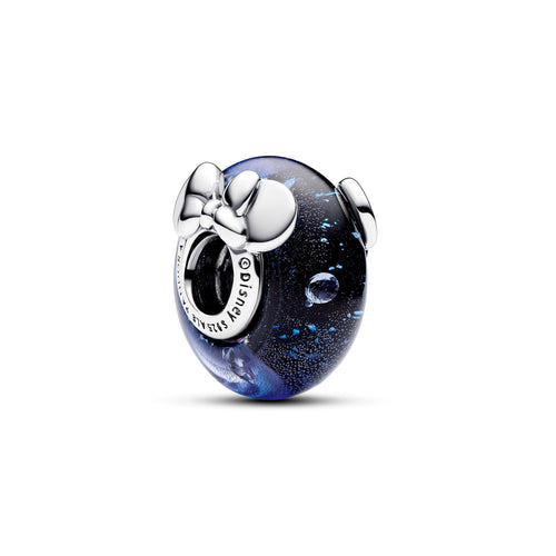 Pandora - Disney, Mickey e Minnie, Vetro di Murano Blu