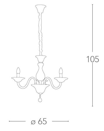 Lampadario Pasta di Vetro Bianco Finiture Cromo Interno Classico E14