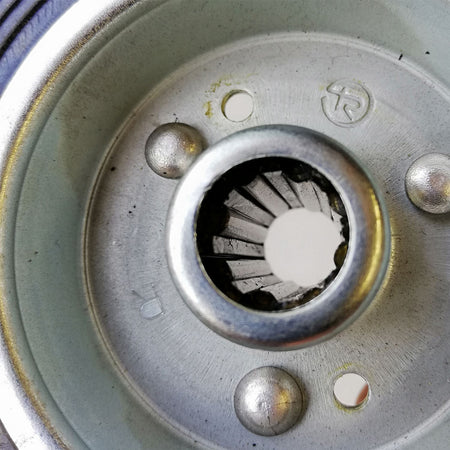 Ruota in gomma da 125mm standard