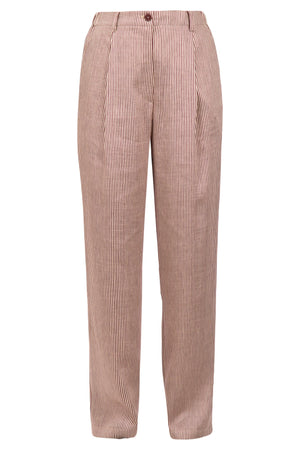 Alysi - Pantalone - 451075 - Fantasia Bordeaux da donna