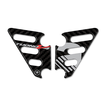 Adesivi 3D per Battitacco posteriore compatibili con Aprilia Tuono v4 2011-2024
