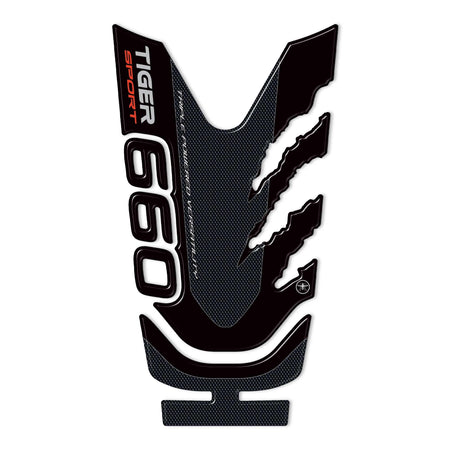 Adesivi 3D Protezione Paraserbatoio compatibili con Triumph Tiger 660 Sport