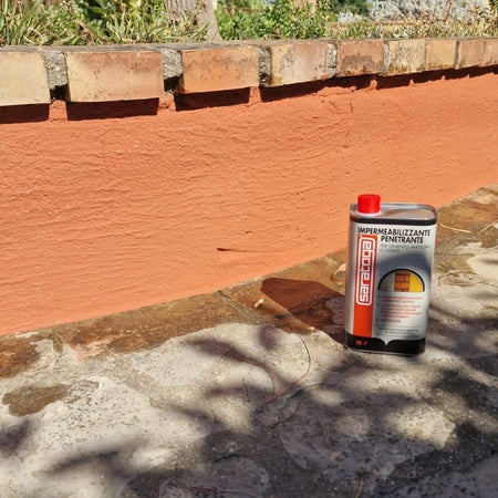 Saratoga Z7 1lt idrorepellente impermeabilizzante traspirante per cemento mattoni laterizi legno