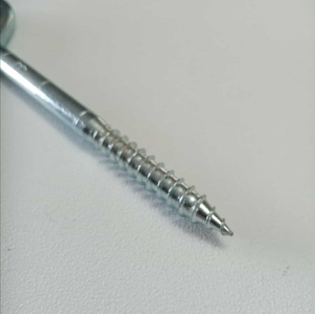 Nobex 12x300/380mm occhiolo zincato golfara mordente per legno