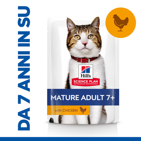 Hill's Mantenimento umido Gatti Mature pollo 85 gr