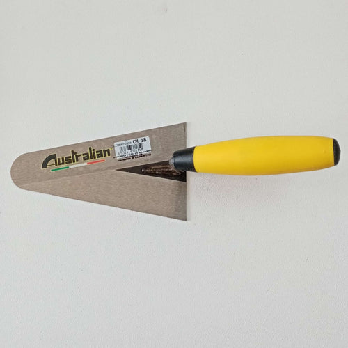 Australian cazzuola da 18cm a punta tonda da muratore impugnatura antiscivolo