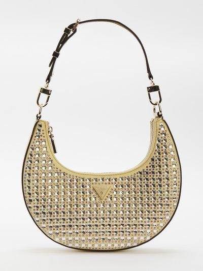 GUESS borsa a spalla dorata art. HWIG9205010