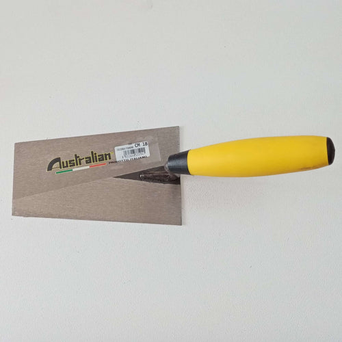 Australian cazzuola da 18cm a punta quadra da muratore impugnatura antiscivolo