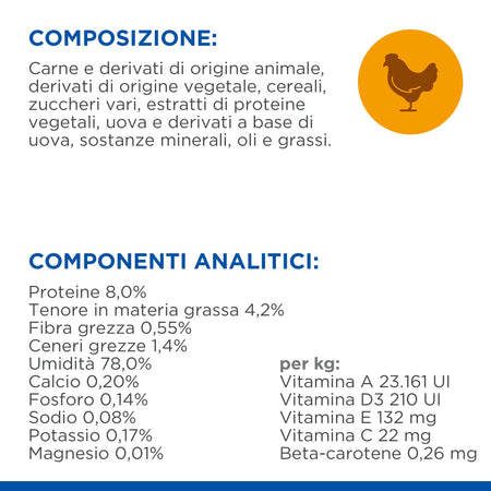 Hill's Mantenimento umido Gatti Mature pollo 85 gr