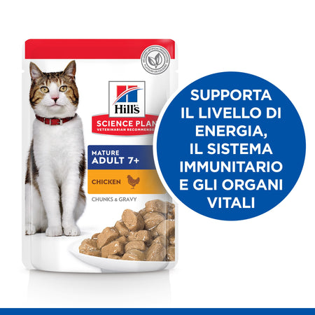 Hill's Mantenimento umido Gatti Mature pollo 85 gr