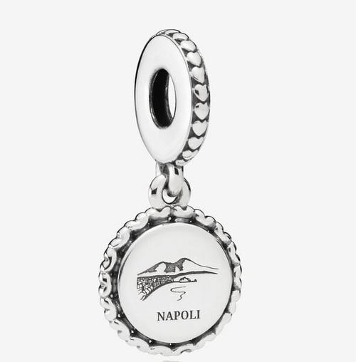 Pandora   Charm Pendente Vesuvio Napoli
