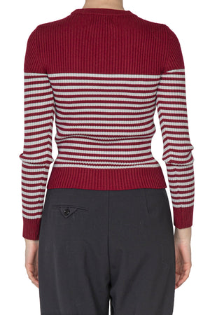 SO ALLURE So Allure - Maglia - 441913 - Bordeaux/Grigio da donna