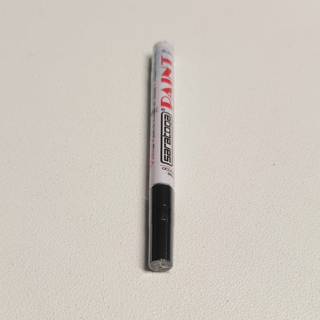 Paint pennarello colore nero punta fine indelebile coprente permanente su ogni superficie