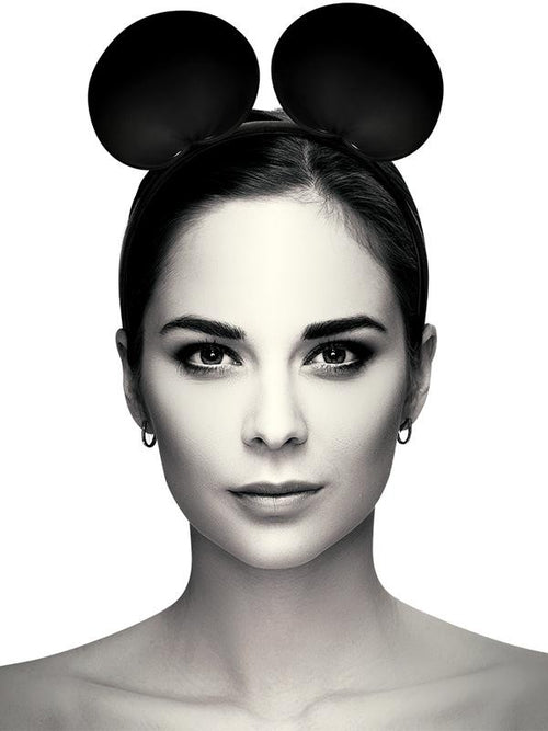 Coquette - Cerchietto Mouse Nero