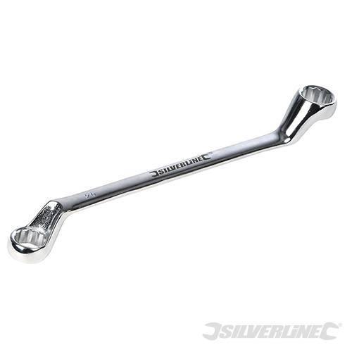 Chiavi poligonali con inclinazione 75° a gomito Silverline meccanica Silverline