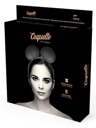Coquette - Cerchietto Mouse Nero