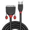 LINDY CAVO HDMI A DVI-D BLACK LINE, 2M