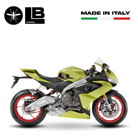 Adesivi 3D Protezioni Laterali serbatoio compatibili con Aprilia RS 660 2020-23