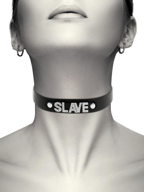 Coquette - Collare Choker Slave Nero