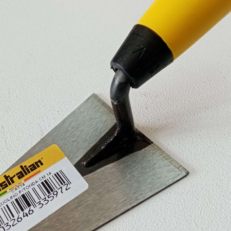 Australian cazzuola cazzuolino da 14cm a punta tonda da muratore impugnatura antiscivolo