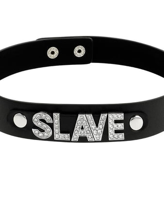 Coquette - Collare Choker Slave Nero
